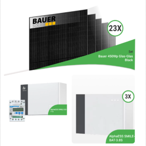 10 35kwpphotovoltaik komplettsetmit23xbauer450wpbifazialeglas glasfullblackmoduleundalphaesssmile g3 t10mit10 95kwhspeicher 3 300x300 1.png